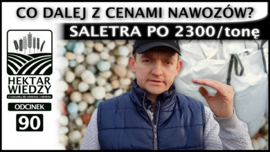 Photo of SALETRA PO 2300/tonę – CZYLI CO DALEJ Z CENAMI NAWOZÓW? | ODCINEK #90