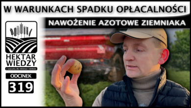 Photo of NAWOŻENIE AZOTOWE ZIEMNIAKA W WARUNKACH SPADKU OPŁACALNOŚCI. | ODCINEK 319